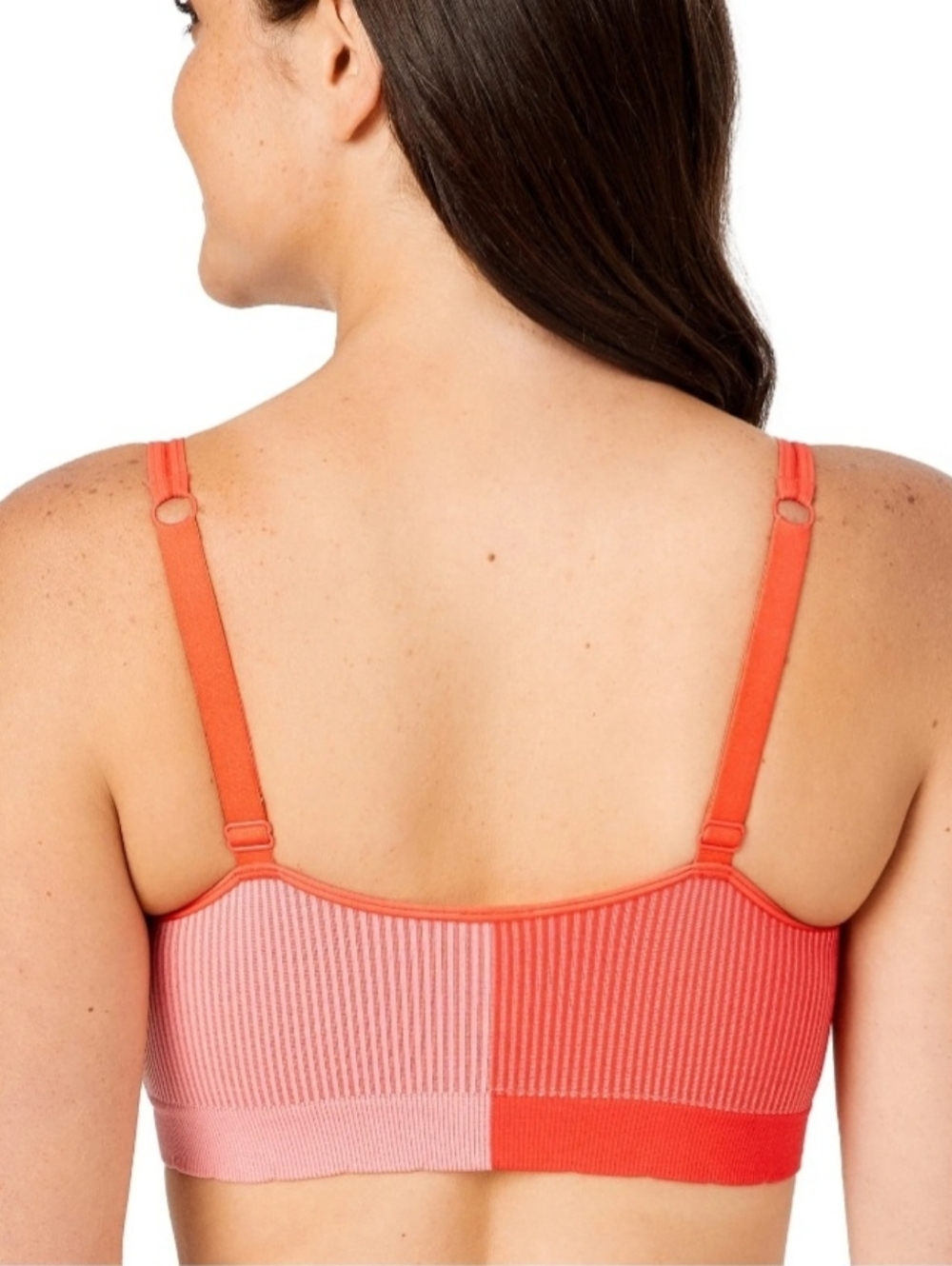 Kindly Yours Seamless V-neck Ribbed Bralette - S (C10-X) - Picture 6 of 6
